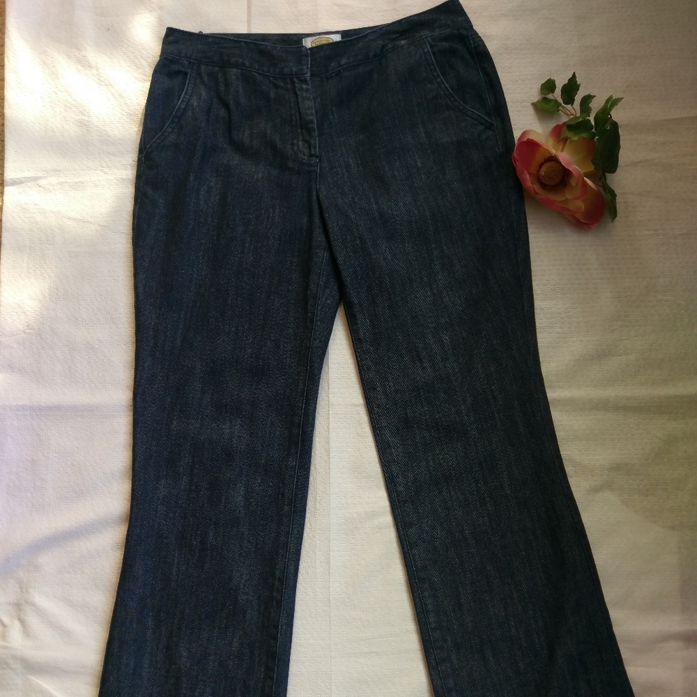 Talbots petite blue jeans.